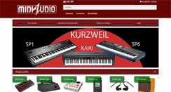 Desktop Screenshot of midiaudio.com